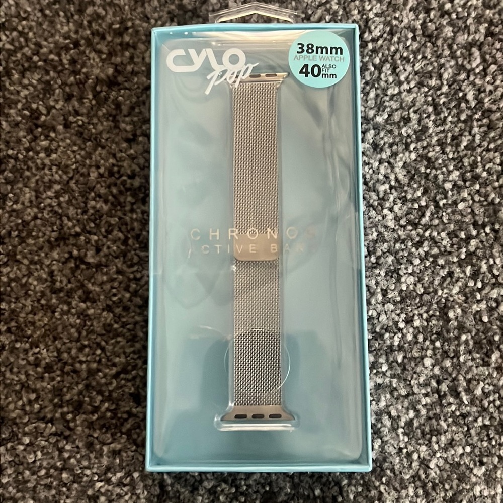 🌸4/$20🌸CyloPop Apple Watch Chrono Active Magnetic Band 38mm/40mm NIB